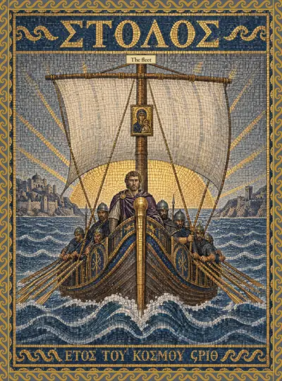 Basileus: Chapter one opens: the fleet sails from Carthage