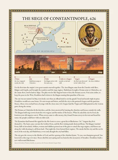 Basileus: From the back of the book: the siege of Constantinople, 626